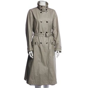 Isabel Marant “Tatiana” coated-cotton cavas trench coat